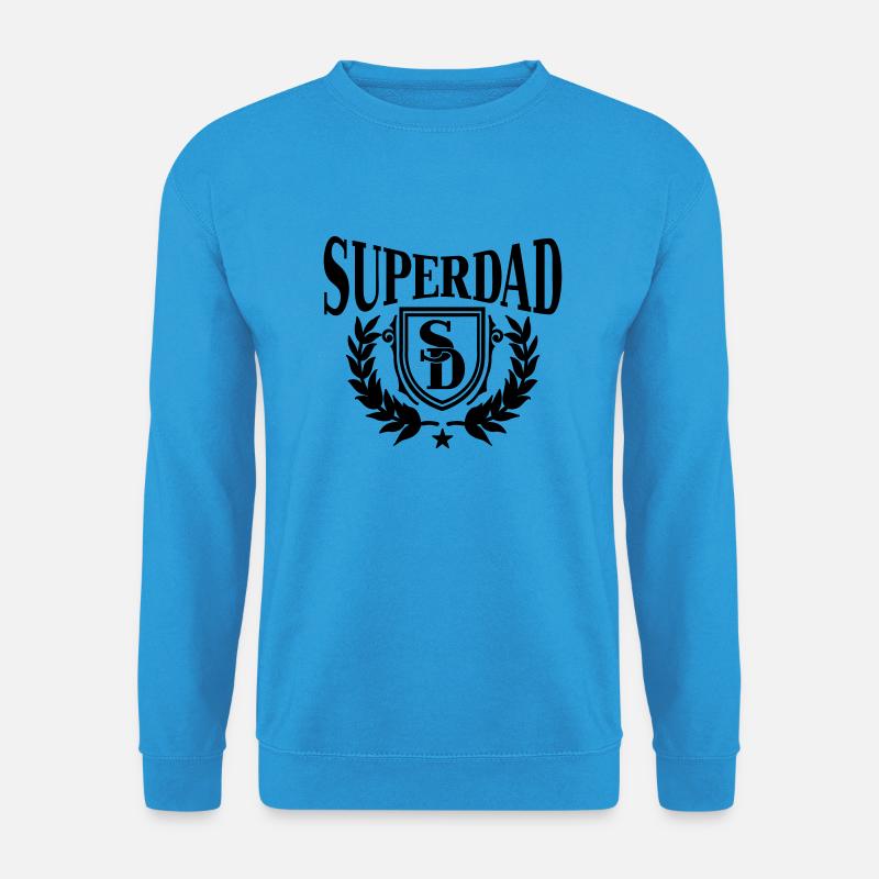 superdad - Unisex Pullover - Meeresblau