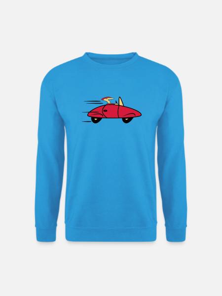 Bil sportsvogne hurtige biler - Unisex sweater - havblå