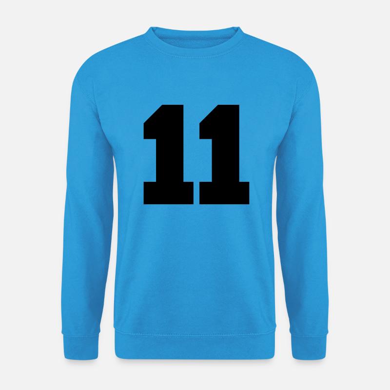 11 - Unisex Pullover - Meeresblau