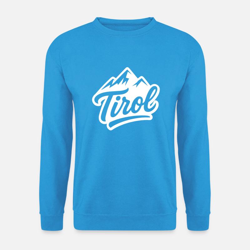 Tirol Berge - Unisex Pullover - Meeresblau