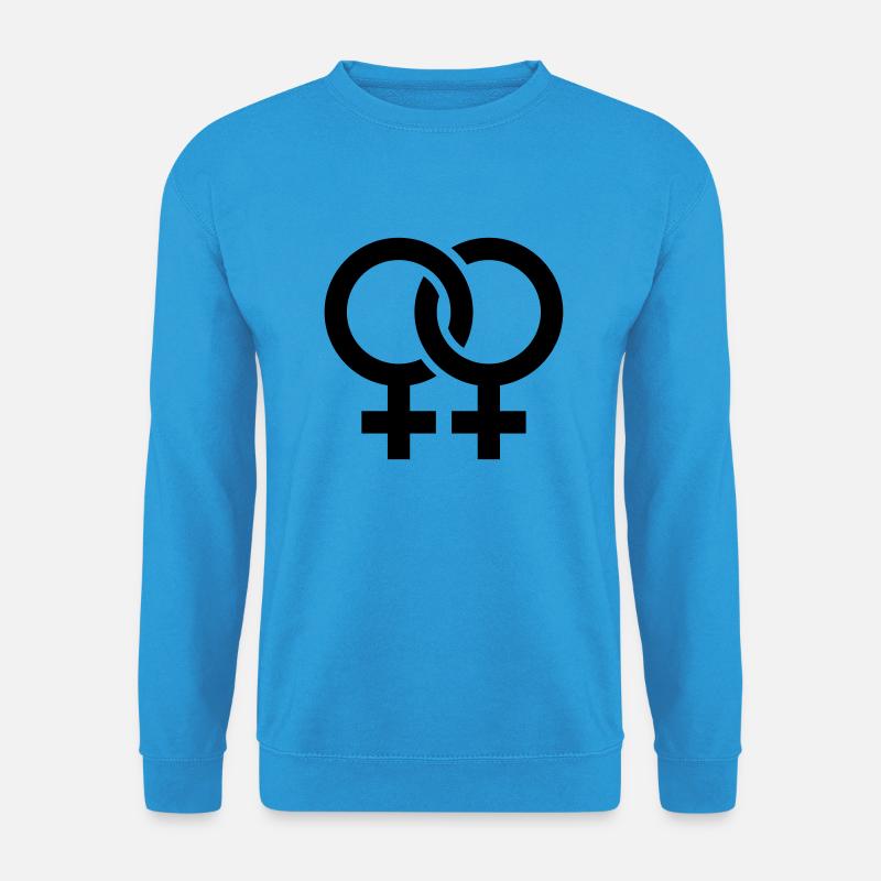 Lesbisch - Unisex Pullover - Meeresblau
