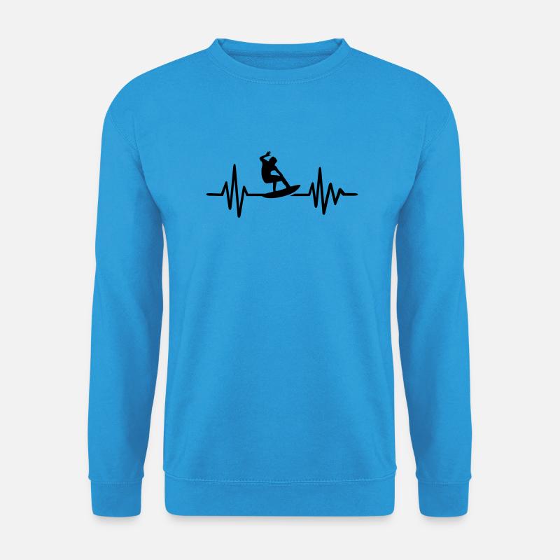 Surf - Sweat-shirt Unisexe - bleu mer