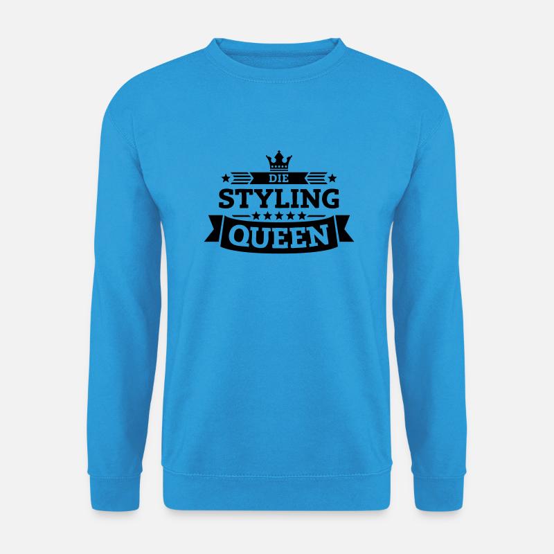 Die Styling-Queen - Unisex Pullover - Meeresblau