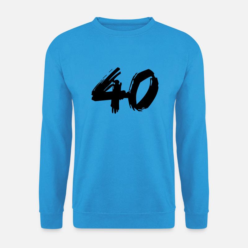 Brushed 40 - Unisex Pullover - Meeresblau