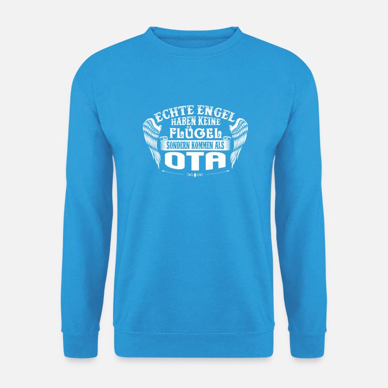 Engel sind OTA - Unisex Pullover - Meeresblau