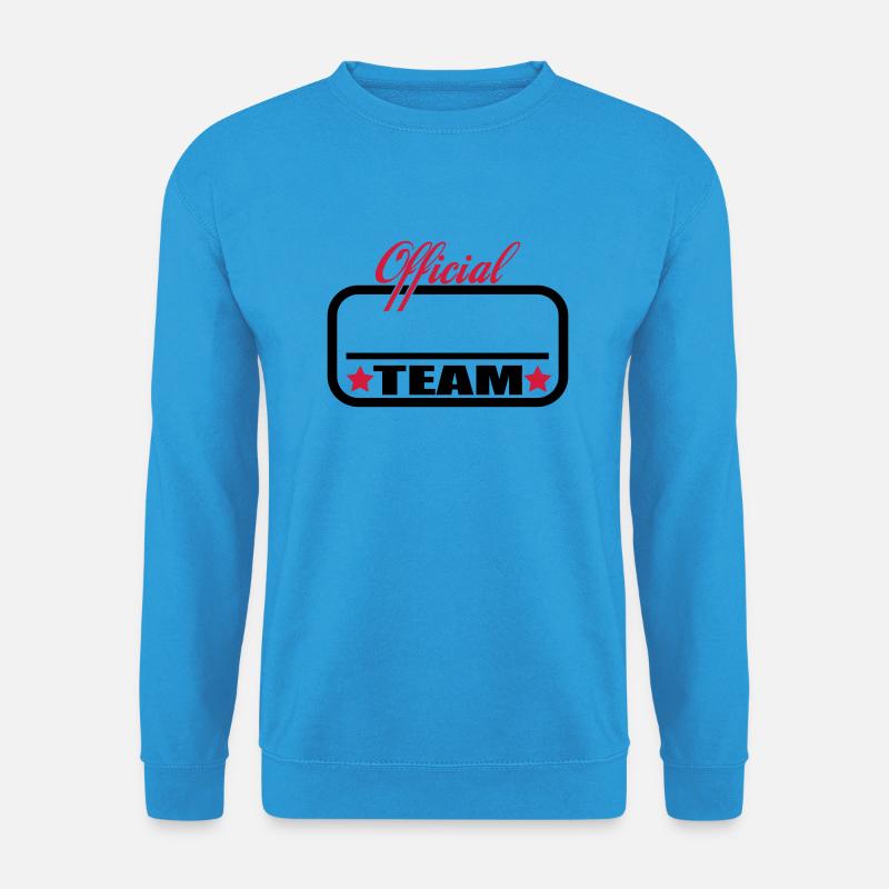 team rahmen - Unisex Pullover - Meeresblau