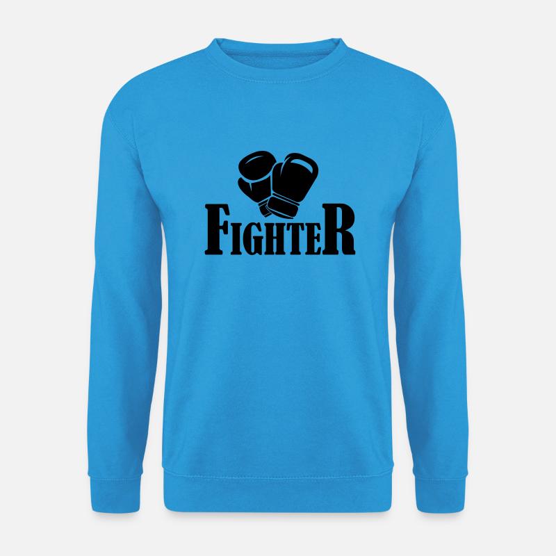 fighter - Unisex Sweatshirt - sea blue