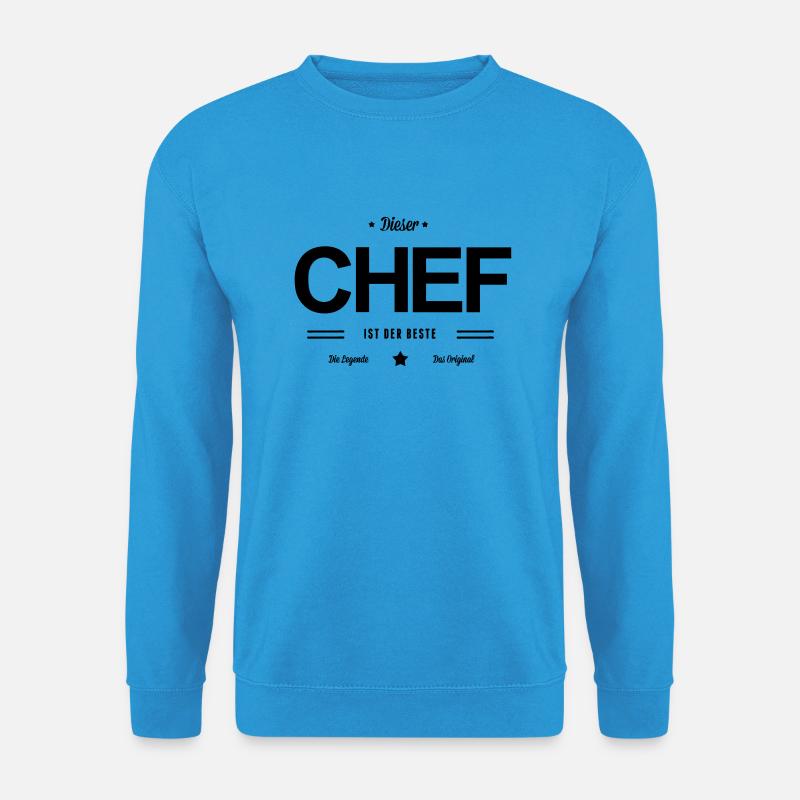 Bester Chef - Unisex Pullover - Meeresblau