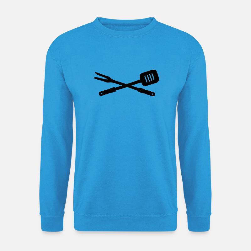 Grillen - Unisex Pullover - Meeresblau