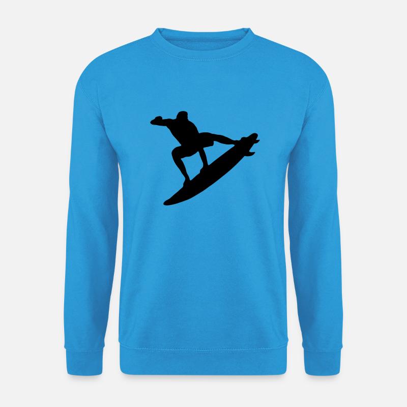 surf - Unisex Pullover - Meeresblau