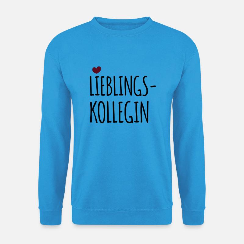 Lieblingskollegin (dh) - Unisex Pullover - Meeresblau