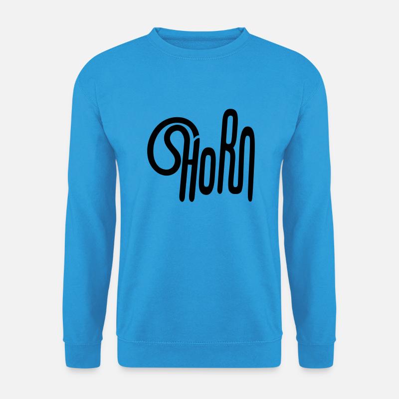 HORN vom Waldhorn - Unisex Pullover - Meeresblau