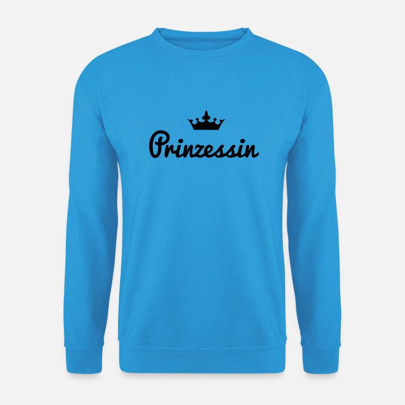 Prinzessin - Unisex Pullover - Meeresblau