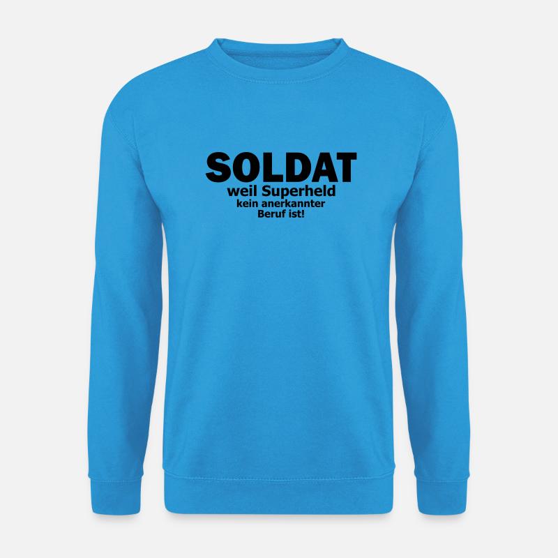 soldat - Unisex Pullover - Meeresblau