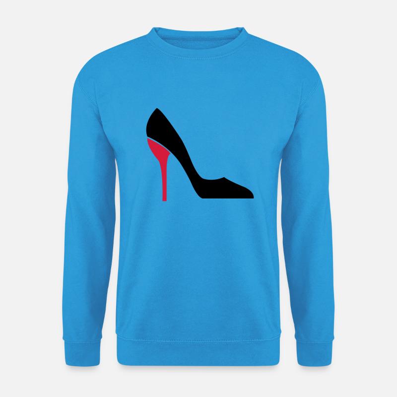 high_heels_2 - Unisex Pullover - Meeresblau