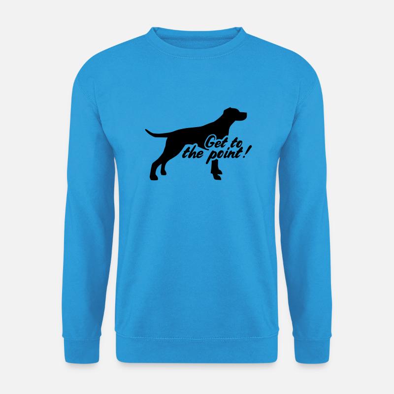 English Pointer - Unisex Pullover - Meeresblau