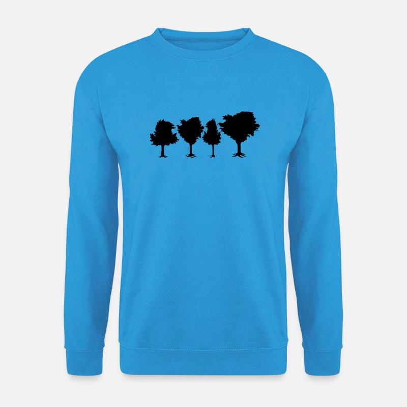 Trees - Unisex Pullover - Meeresblau