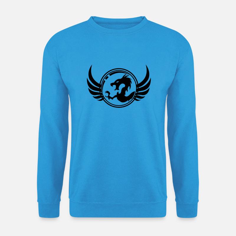 dragon_1 - Unisex Pullover - Meeresblau