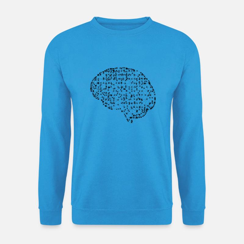Brain - Unisex Pullover - Meeresblau
