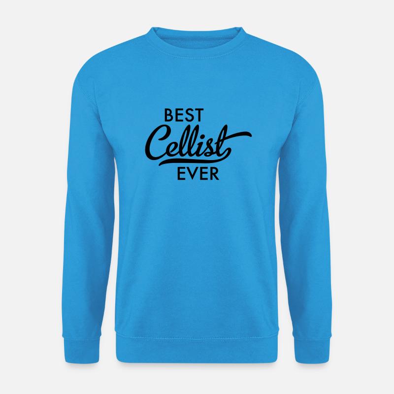 Cellist - Unisex Pullover - Meeresblau