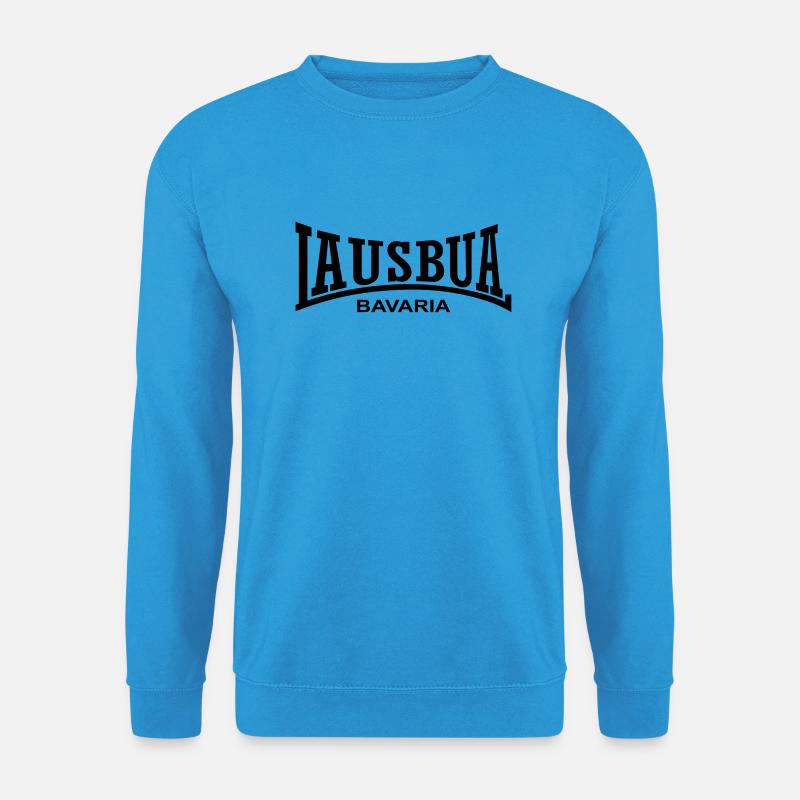 Lausbua Bavaria - Unisex Pullover - Meeresblau