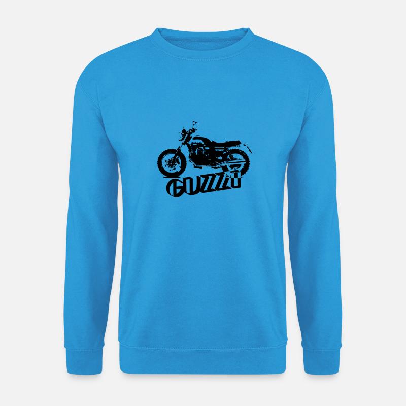 Moto Guzzi V7 - Unisex Pullover - Meeresblau
