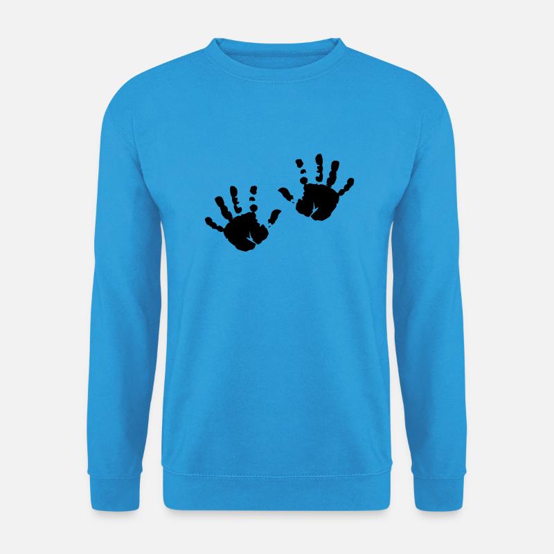 kinderhande - Unisex Pullover - Meeresblau