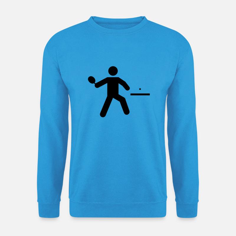 Tischtennis - Unisex Pullover - Meeresblau