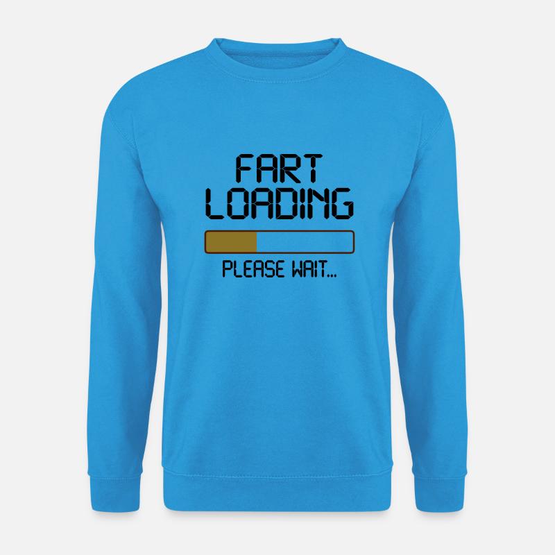 fart loading - Unisex Pullover - Meeresblau