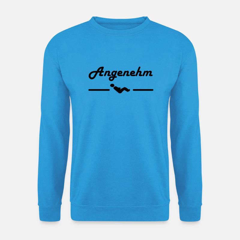 Angenehm - Unisex Pullover - Meeresblau