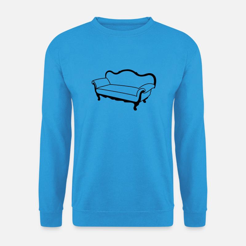 Sofa - Unisex Pullover - Meeresblau