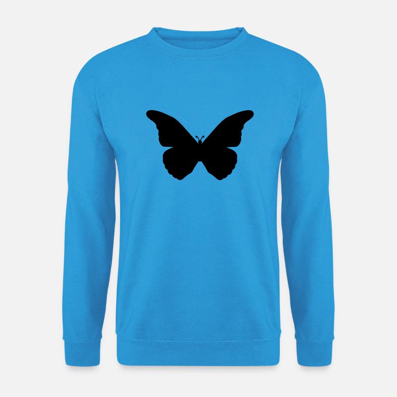 schmetterling - Unisex Pullover - Meeresblau
