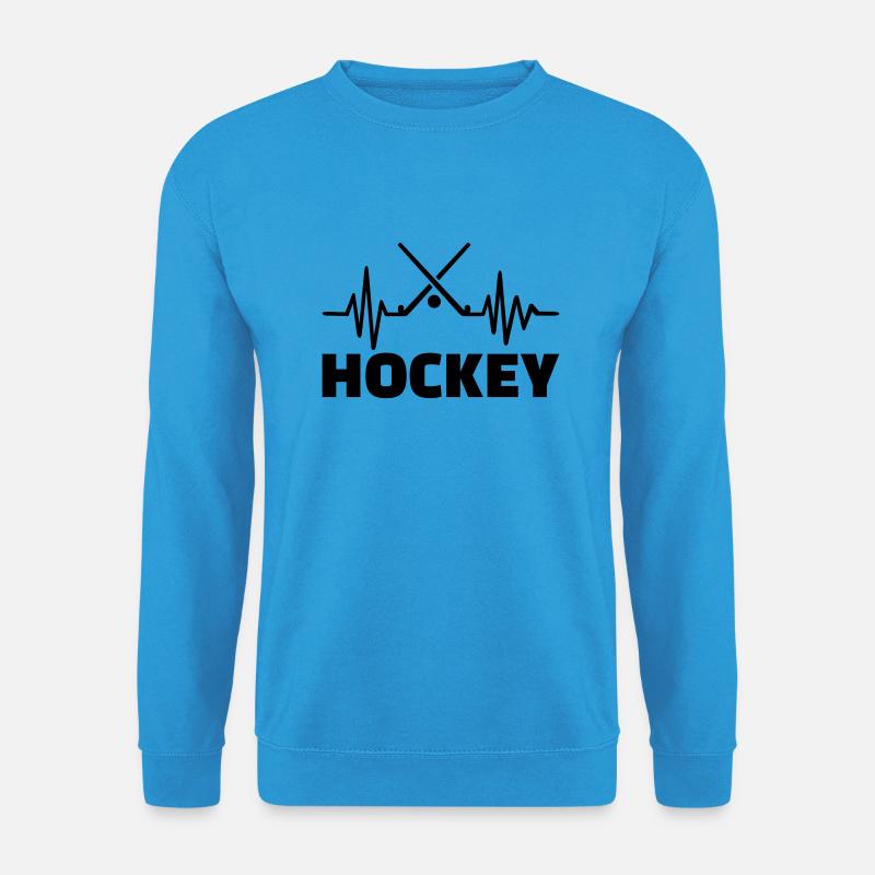 Hockey - Unisex Pullover - Meeresblau