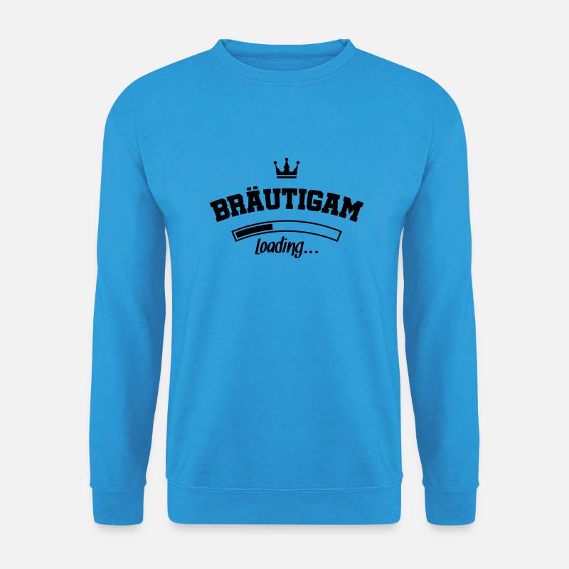 braeutigam loading design - Unisex Pullover - Meeresblau