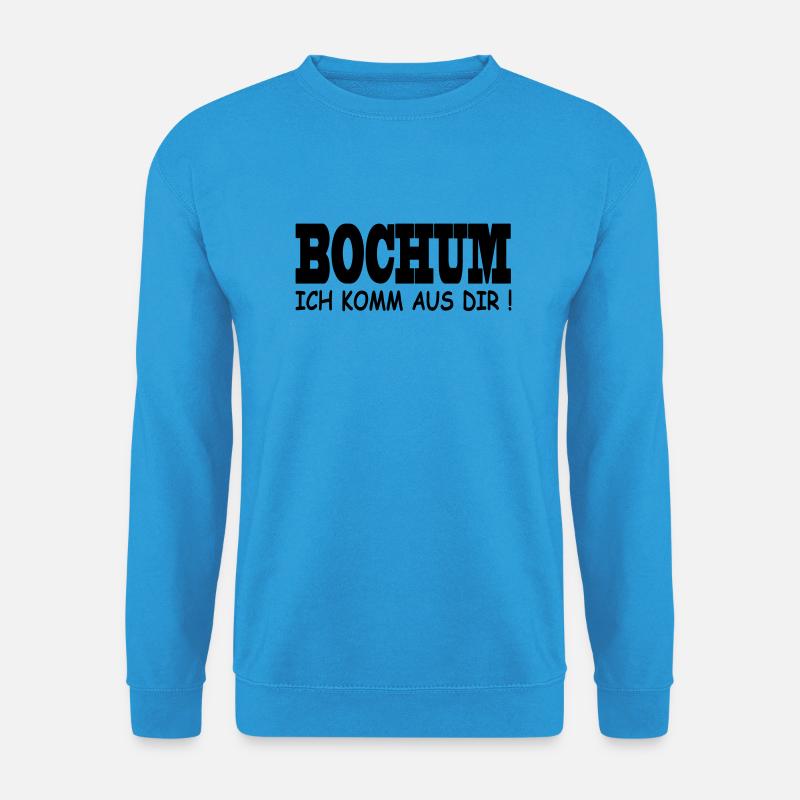 Bochum - Ich komm aus dir! - Unisex Pullover - Meeresblau