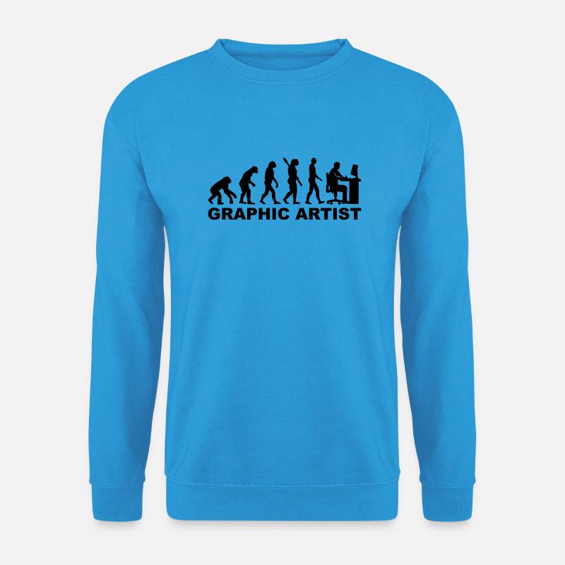 Grafiker - Unisex Pullover - Meeresblau