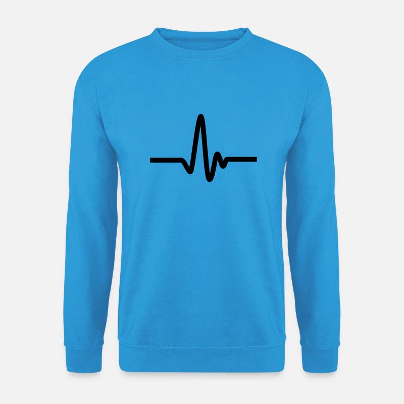 pulse - Unisex Sweatshirt - sea blue
