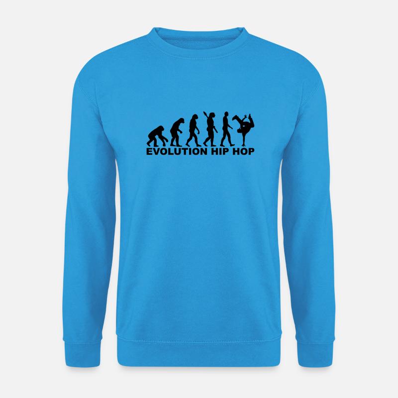 Evolution Hip Hop - Unisex Sweatshirt - sea blue