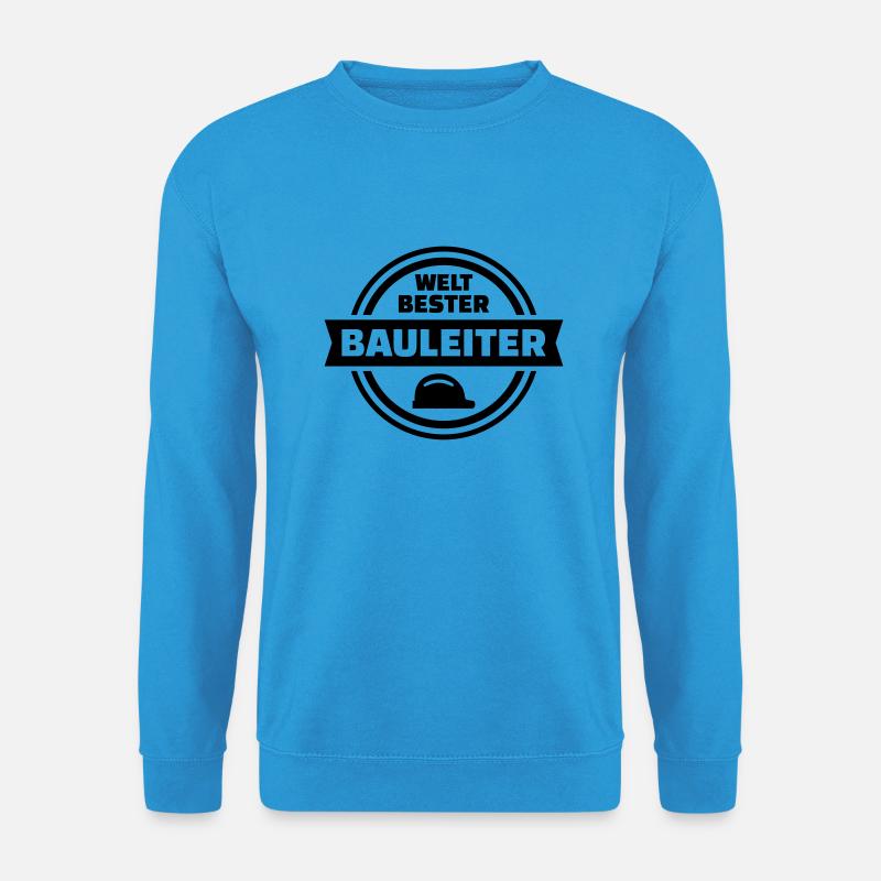 Bauleiter - Unisex Pullover - Meeresblau