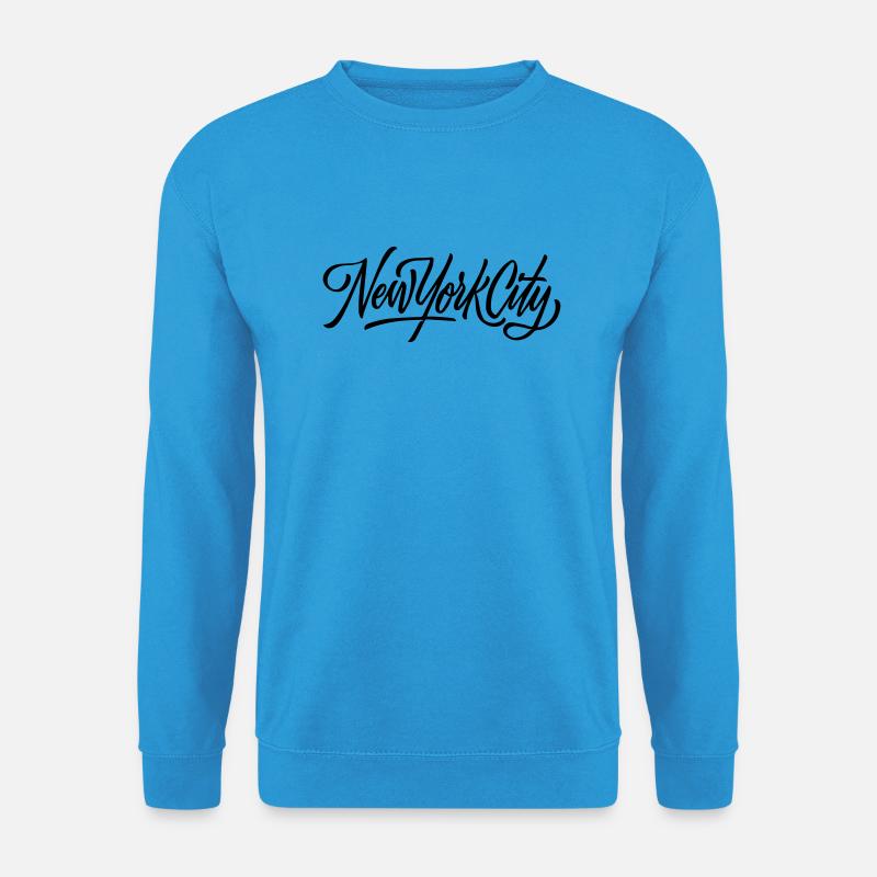 new york city - Unisex Pullover - Meeresblau