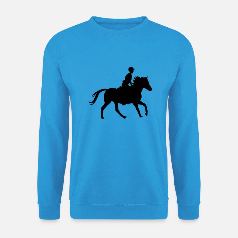 reitsport1 - Unisex Pullover - Meeresblau
