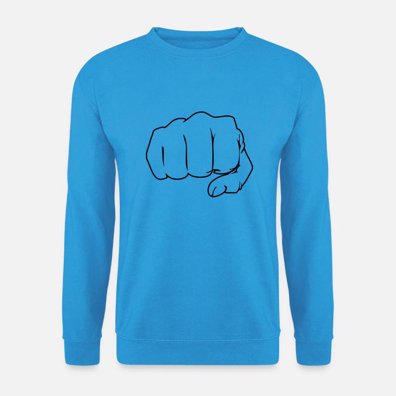 faust_02 - Unisex Pullover - Meeresblau