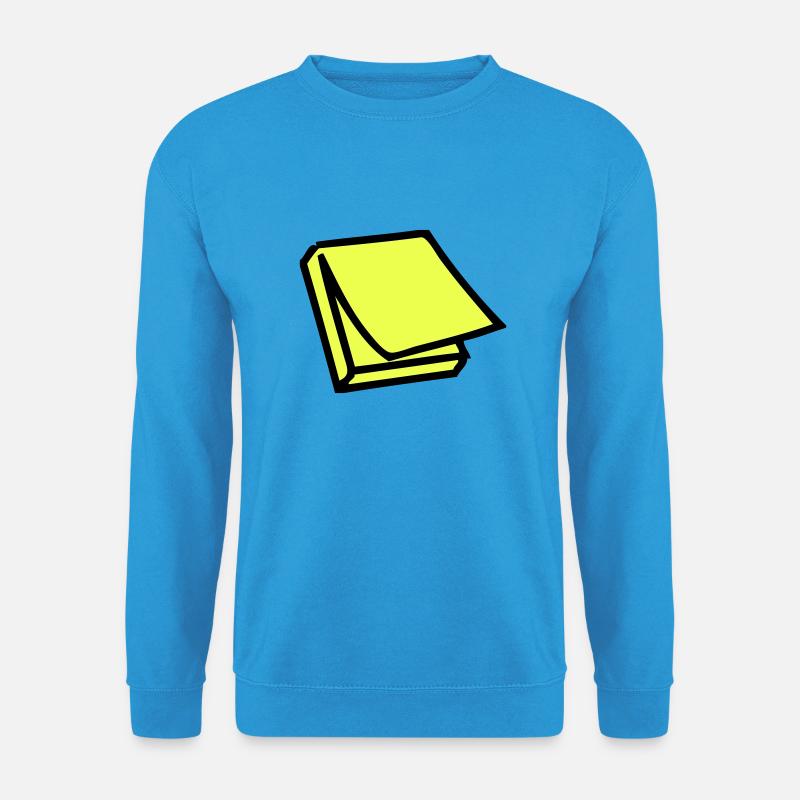 Postit - Unisex Pullover - Meeresblau