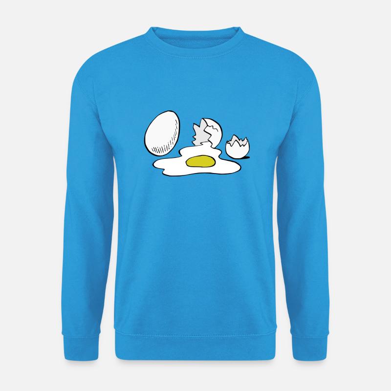 Eier - Unisex Pullover - Meeresblau