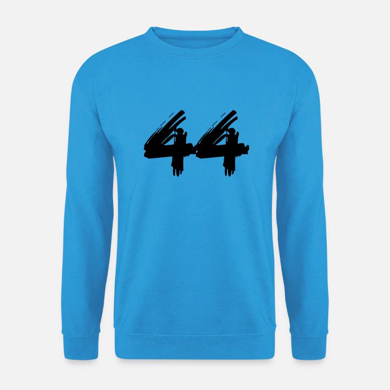 Brushed 44 - Unisex Pullover - Meeresblau
