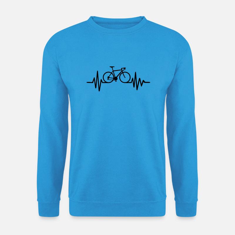 Radfahren - Unisex Pullover - Meeresblau