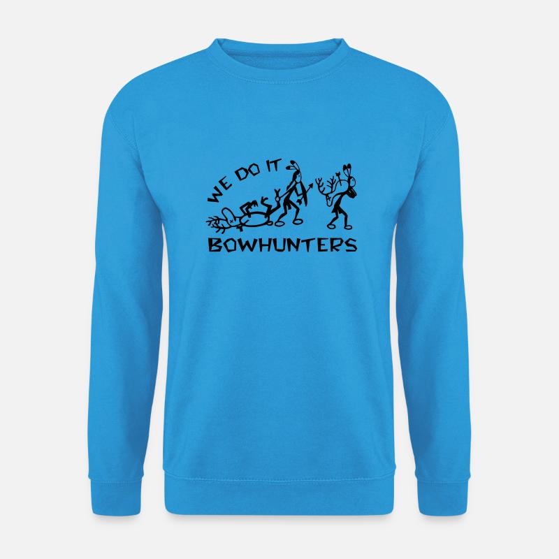 bowhunters - Unisex Pullover - Meeresblau