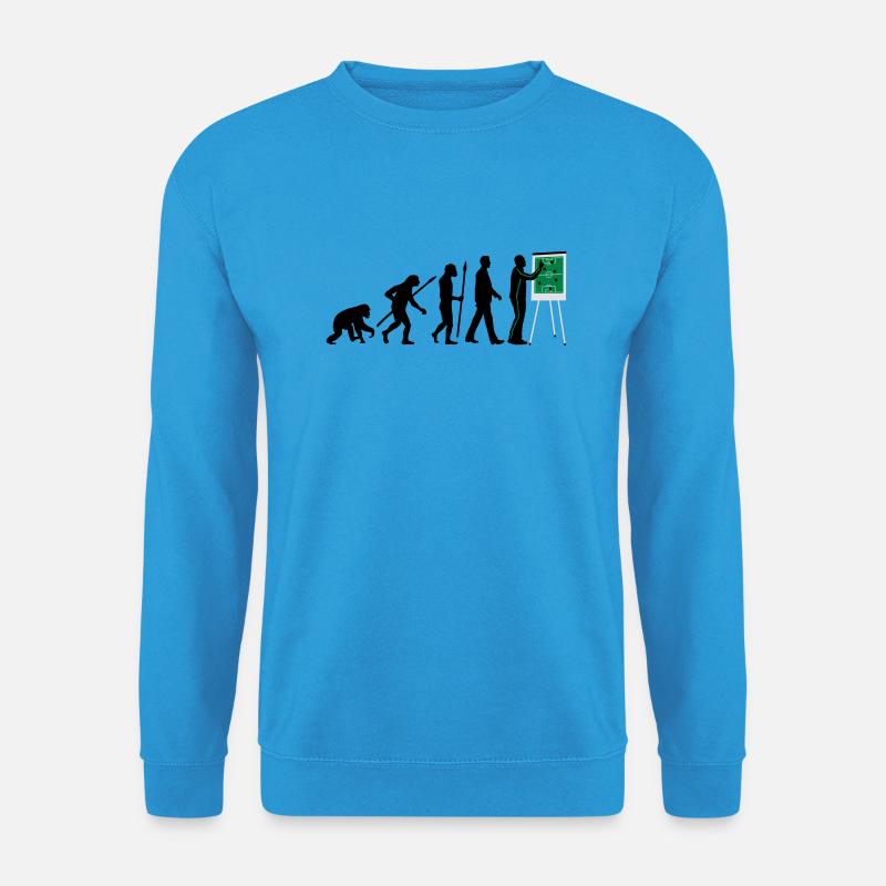 Evolution Trainer 12_2017 - Unisex Pullover - Meeresblau