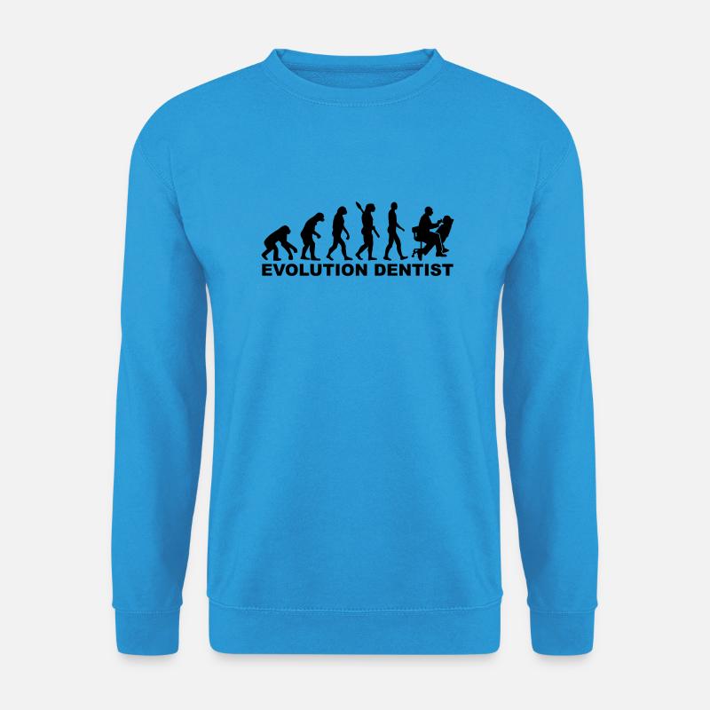 Evolution Dentist - Unisex Sweatshirt - sea blue