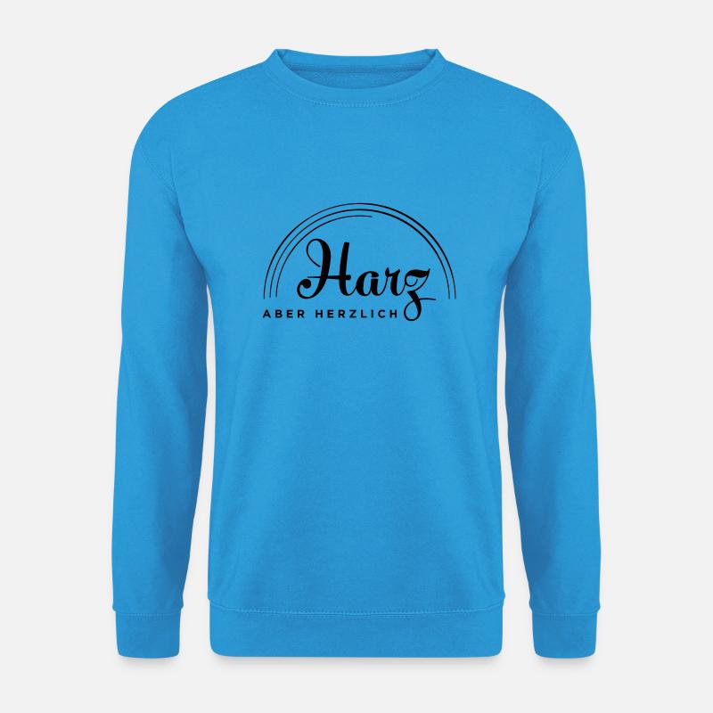 Harz aber herzlich - Unisex Pullover - Meeresblau